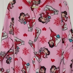 Betty Boop Onesie Pajamas
